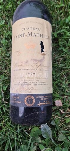 Bordeaux Bordeaux Supérieur Château Saint-Mathieu 1999