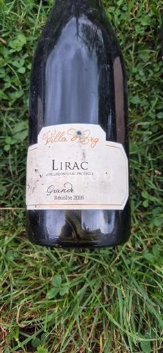 Rhônen laakso Lirac Villa Ergig Grande 2016