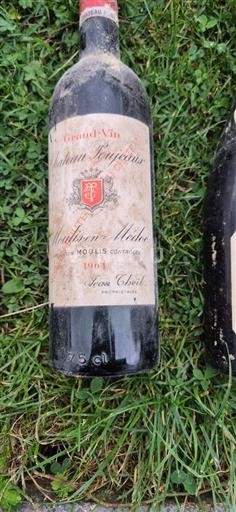 Bordeaux Moulis-en-Médoc Château Poujeaux 1964