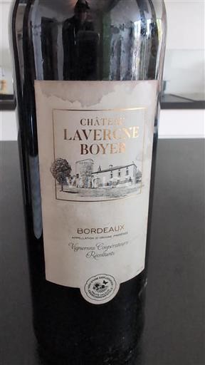 Bordeaux Château Lavergne Boyer 2019