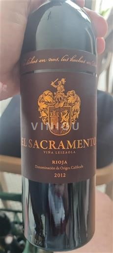 La Rioja rioja VIÑAS LEIZAOLA El Sacramento 2012