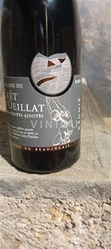 Beaujolais Régnié Grand Cru Domaine Crêt de l'Oeillat 2023