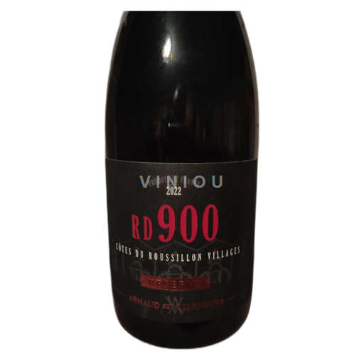 Roussillon Côtes du Roussillon Villages Arnaud de Villeneuve RD900 Réserve 2022