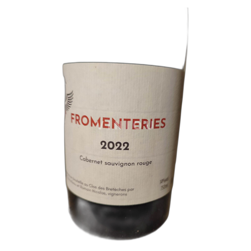 Vallée de la Loire Clos des bretèches fromenteries 2022