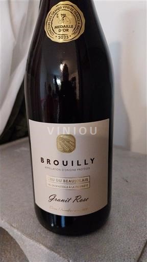 Beaujolais Brouilly Les Grands Vins de Fleurie Granit Rose 2024