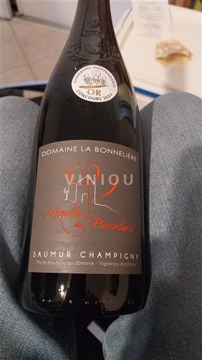 Loire Valley Saumur-Champigny Domaine La Bonnelière Moulin des Perruches 2023