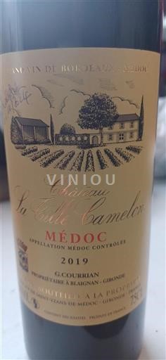 Burdeos Médoc Château La Tulle Camelon 2019