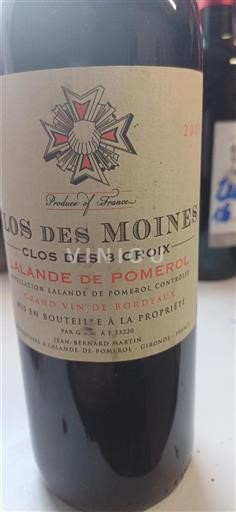 Bordeaux Lalande-de-pomerol Clos des Moines Clos des 3 Croix 2009