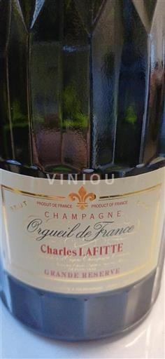 Šampanja Ni doloceno Charles Lafitte Orgueil de France Neleten.