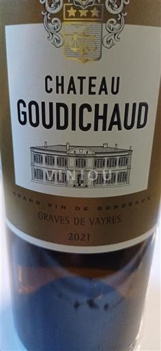 Bordeaux Graves-de-vayres Château Goudichaud 2021