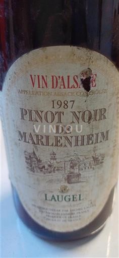 Alsacia Laugel Pinot Noir de Marlenheim 1987