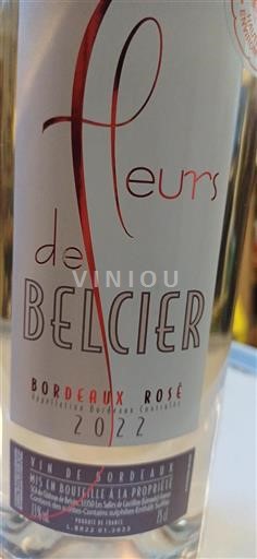 Bordeaux Château Belcier Fleurs de Belcier 2022