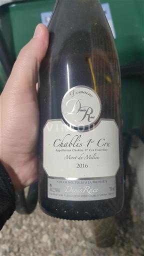 Bourgondië Chablis Premier Cru Premier Cru Domaine Denis Race Mont de Milieu 2016