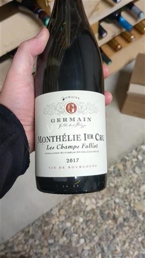 Bourgondië Monthélie Premier Cru Germain Les Champs Fulliot 2017
