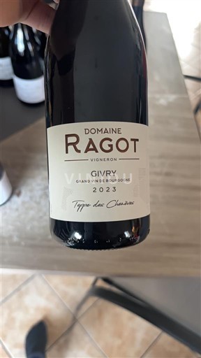 Bourgogne Givry Domaine Ragot Teppe des Chenèves 2023