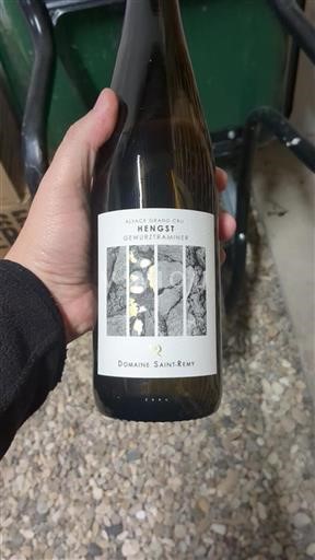 Alsace Gewurztraminer Grand Cru Domaine Saint Rémy Hengst 2020