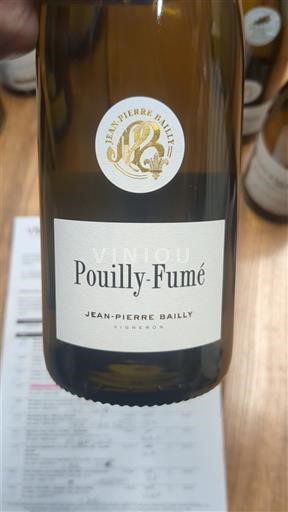 Údolí Loiry Pouilly-fumé Jean-Pierre Bailly 2024