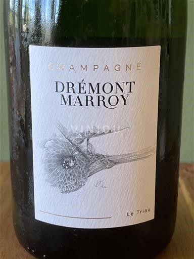 Šampanja Šampanjec Drémont-Marroy Le Triau Neleten.