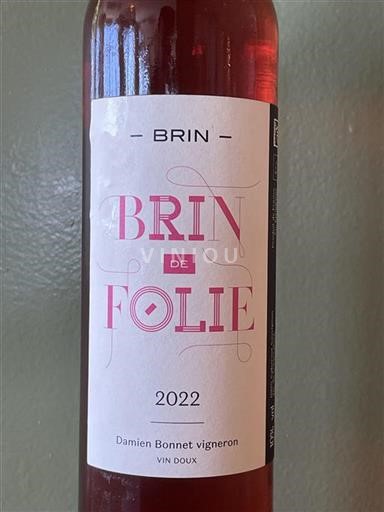 Tây Nam Domaine Brin Brin de Folie 2022