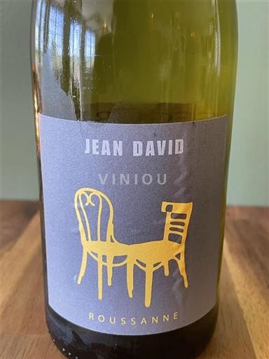 Rhône Valley Côtes du Rhône Villages Jean David Roussanne 2020