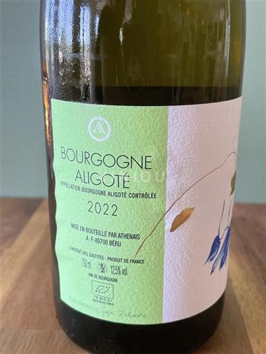 Borgoña Borgoña-Aligoté Château Béru 2022