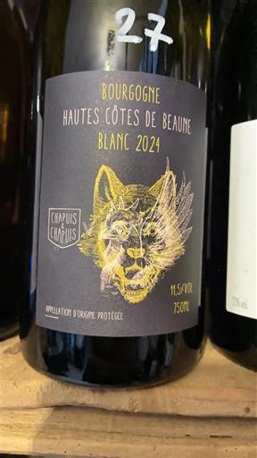 Borgogna Hautes Côtes de Beaune Chapuis & Chapuis 2024