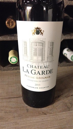 Bordeaux Pessac-Léognan La Garde 2015