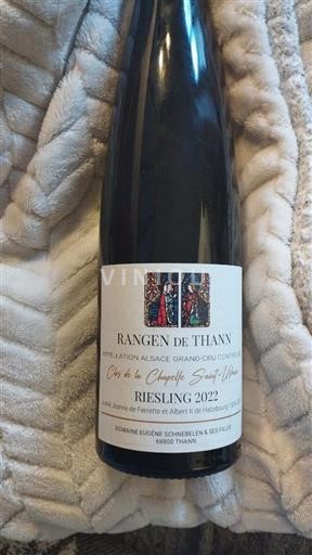 Alsasko Ryzlink Grand Cru Domaine Eugène Schnebelen & ses Filles Clos de la Chapelle Saint Urbain 2022