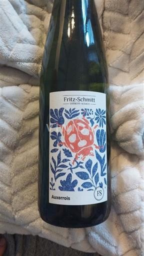 Alsace Auxerrois Fritz-Schmitt Auxerrois 2023