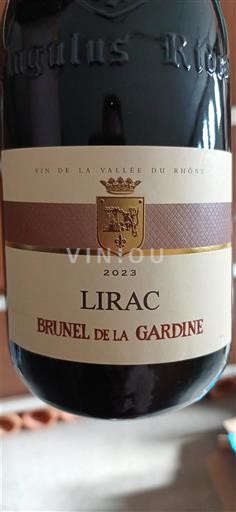 Thung lũng Rhône Lirac Brunel de la Gardine 2023