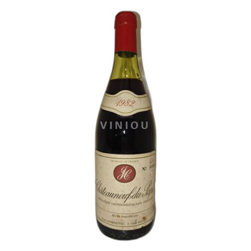 Rhônevallei Châteauneuf-du-Pape jean Chermette  1982