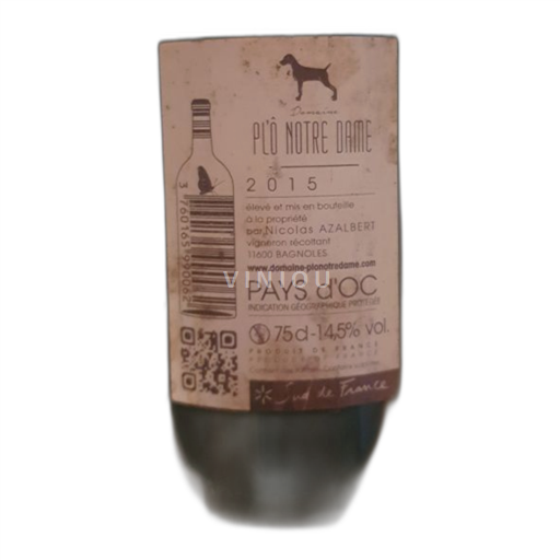 Languedoc-Roussillon Pays d'Oc Plo Notre Dame 2015