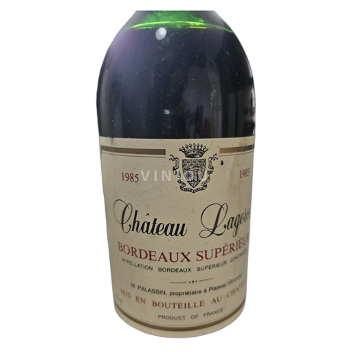Bordeaux Bordeaux Supérieur Château Lagorce 1985