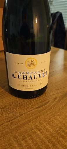 Champagne Sâm-panh Champagne A. Chauvet Carte Blanche 2022