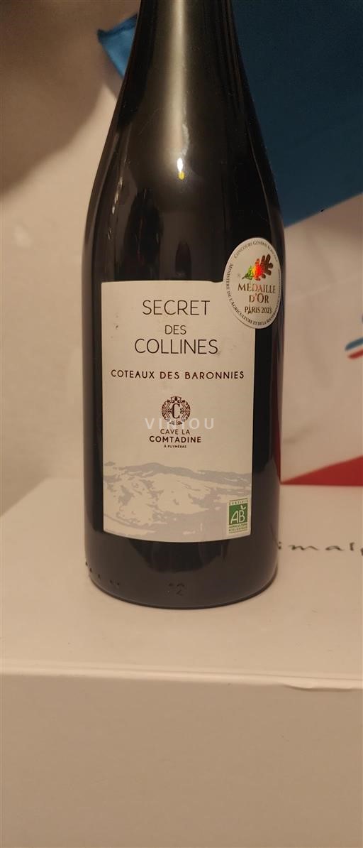 Alpes và các vùng Rhodanien Coteaux des Baronnies Cave la Comtadine Secret des Collines 2022