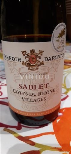 Rhônetal Côtes-du-Rhône-Dörfer Terroir Daronton 2024