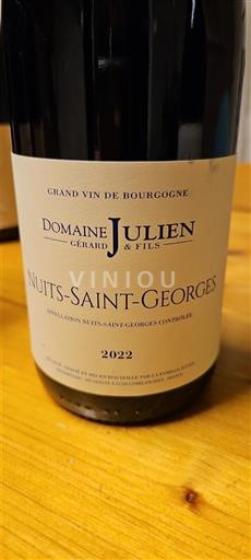 Burgundy Nuits-Saint-Georges Domaine Julien Gérard & Fils 2022