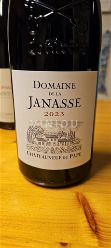 Vallée du Rhône Châteauneuf-du-pape Domaine LA JANASSE 2023