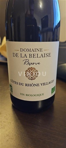 Rhônevallei Côtes-du-rhône-villages Domaine La Belaïse Réserve 2022