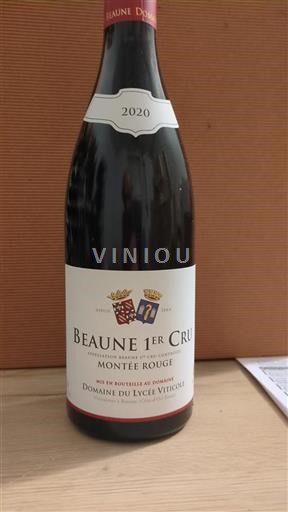 Burgundi Määrittelemätön Premier Cru Lycée Viticole Montée Rouge 2020