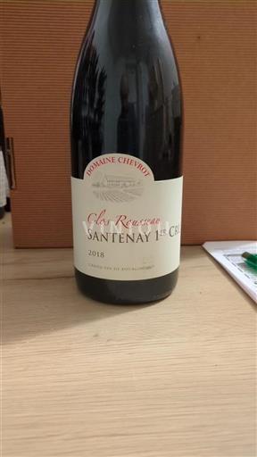 Burgundija Ni doloceno Premier Cru Domaine Chevrot Clos Rousseau 2018