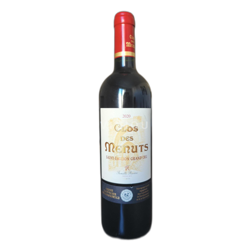 Burdeos Saint-Émilion Gran Cru Clos des Menuts 2020