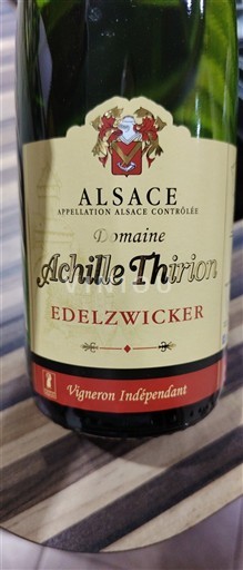 Alsacia Domaine Achille Thirion Edelzwicker Sin añada