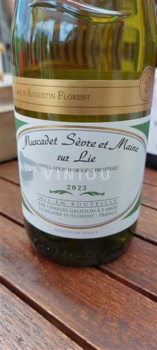 Thung lũng sông Loire Muscadet Sèvre et Maine Cave Augustin Florent Muscadet Sèvre et Maine sur Lie 2023