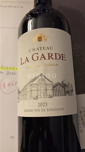 Bordeaux Pessac-Léognan La Garde 2023