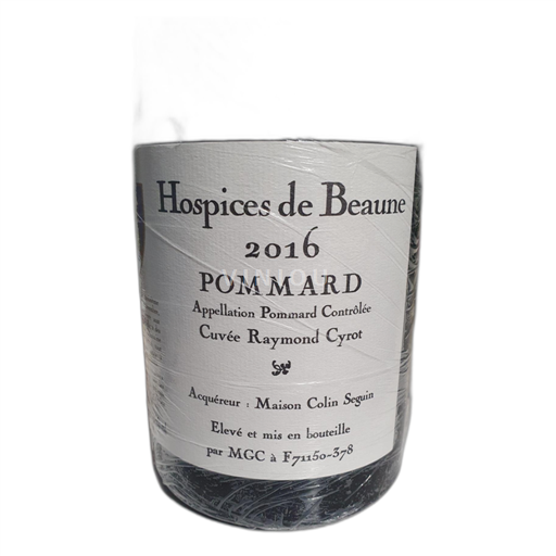 Burgund Pommard Hospices de Beaune Raymond Cyrot 2016