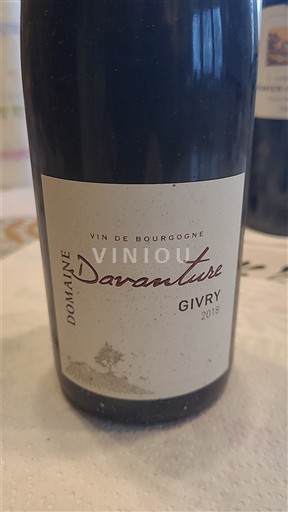 Borgonha Givry Domaine Davanture 2018