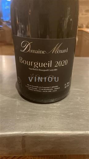 Loiren laakso Bourgueil Domaine Ménard Le Grand Clos 2020