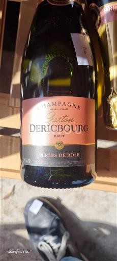 Šampanja Šampanjec Gaston Dericbourg Perles de Rosé 2024