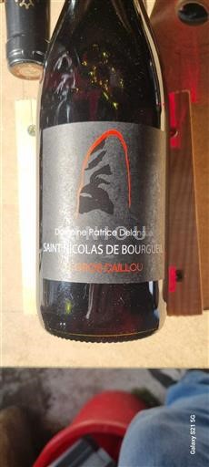 Thung lũng sông Loire Saint-Nicolas-De-Bourgueil Domaine Patrice Delanoue Le Gros Caillou Không niên vụ